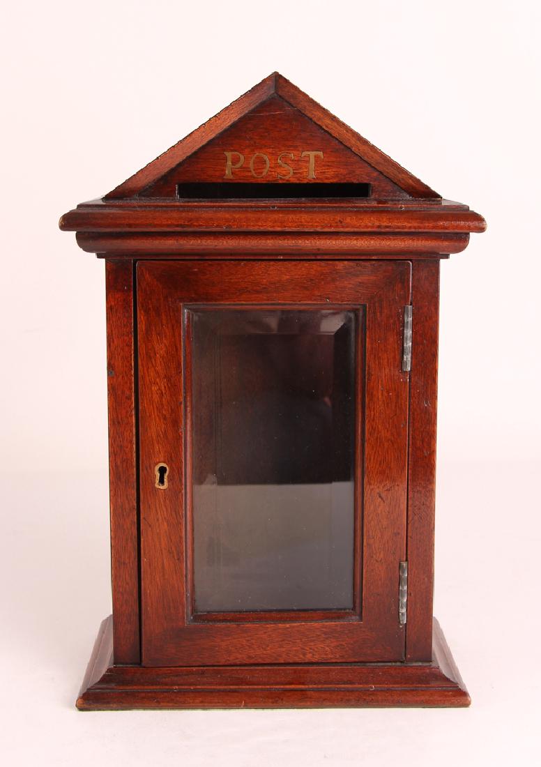 Antique English Desk Top Post Letter Box (1 of 7)