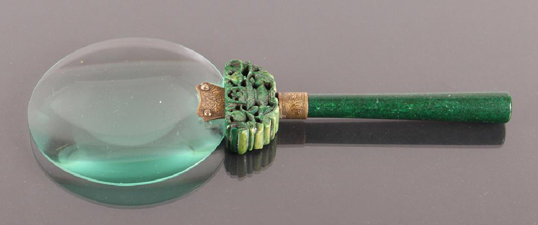 Chinese Dyed Stone Magnifying Glass (1 of 6)