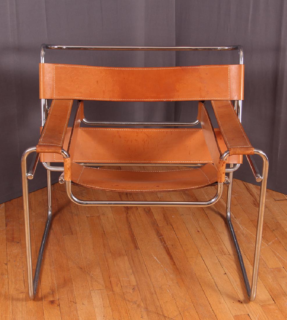 Breuer Wassily Chair with tan leather upholstery (1 of 8)