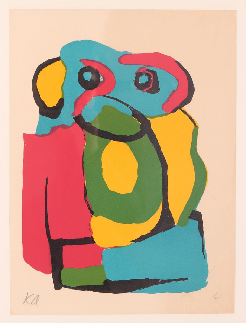 Karel Appel Abstract Face Lithograph (1 of 7)