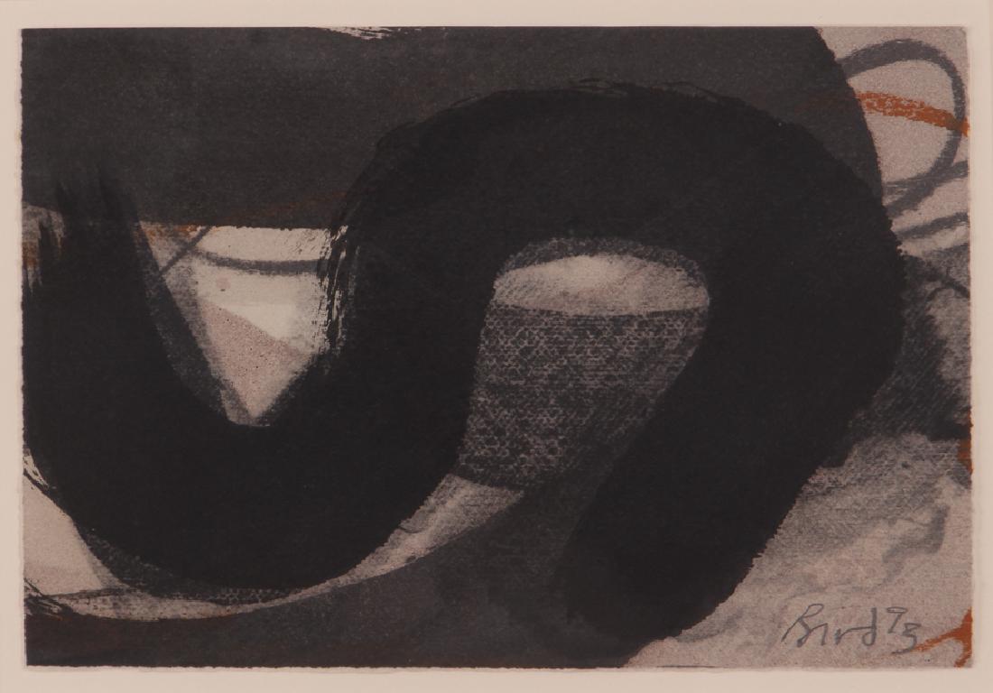 Jim Bird Untitled Mixed Media Work on Paper 1993 (1 of 6)