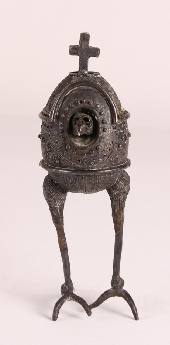 Henry "Hank" Evjenth 1960's Fanciful Bird bronze (1 of 7)