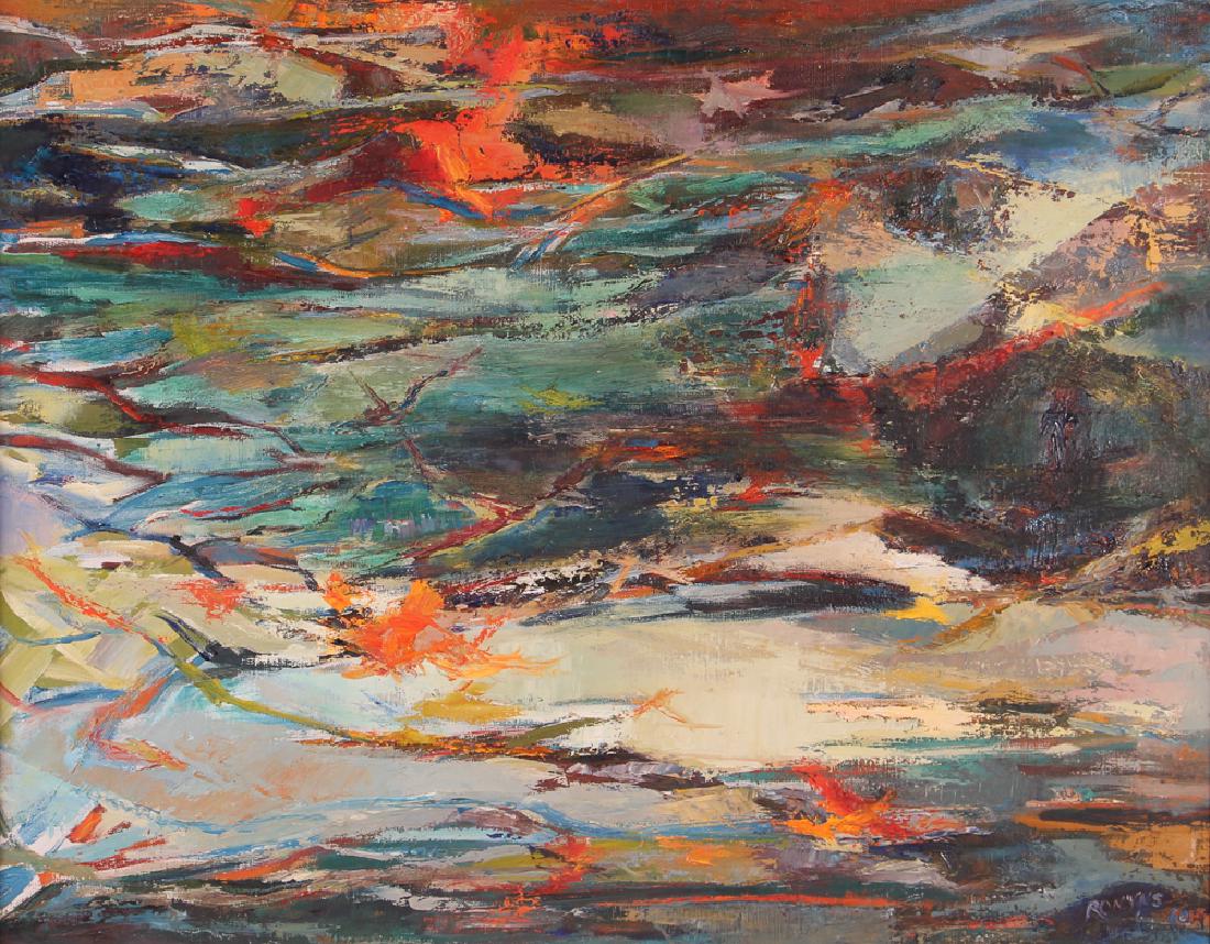 Marjorie Romyns Mountain Brook Painting (1 of 8)