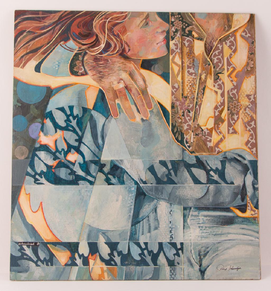 Robert Schmalzried painting Love at First Sight, 2006 (1 of 4)