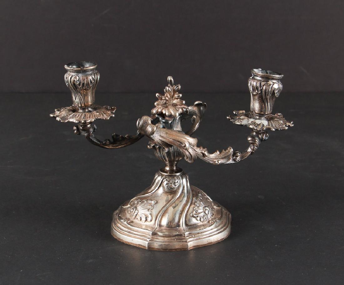 Buccellati Rococo Style Two Cup Candle Holder (1 of 9)