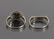 18K White Gold Art Deco Engagement Ring & Curved - 3