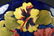 Moorcroft Hibiscus Pattern Pottery Vase and Compote - 8