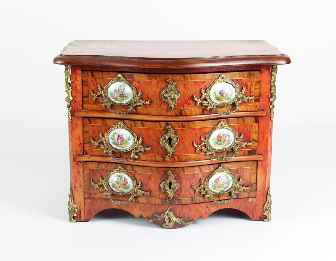 Miniature French Chest Sevres Style Tile (1 of 9)