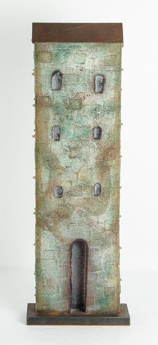 Mark Kobasz 2 Glass Houses fused plate glass sculptures (1 of 10)