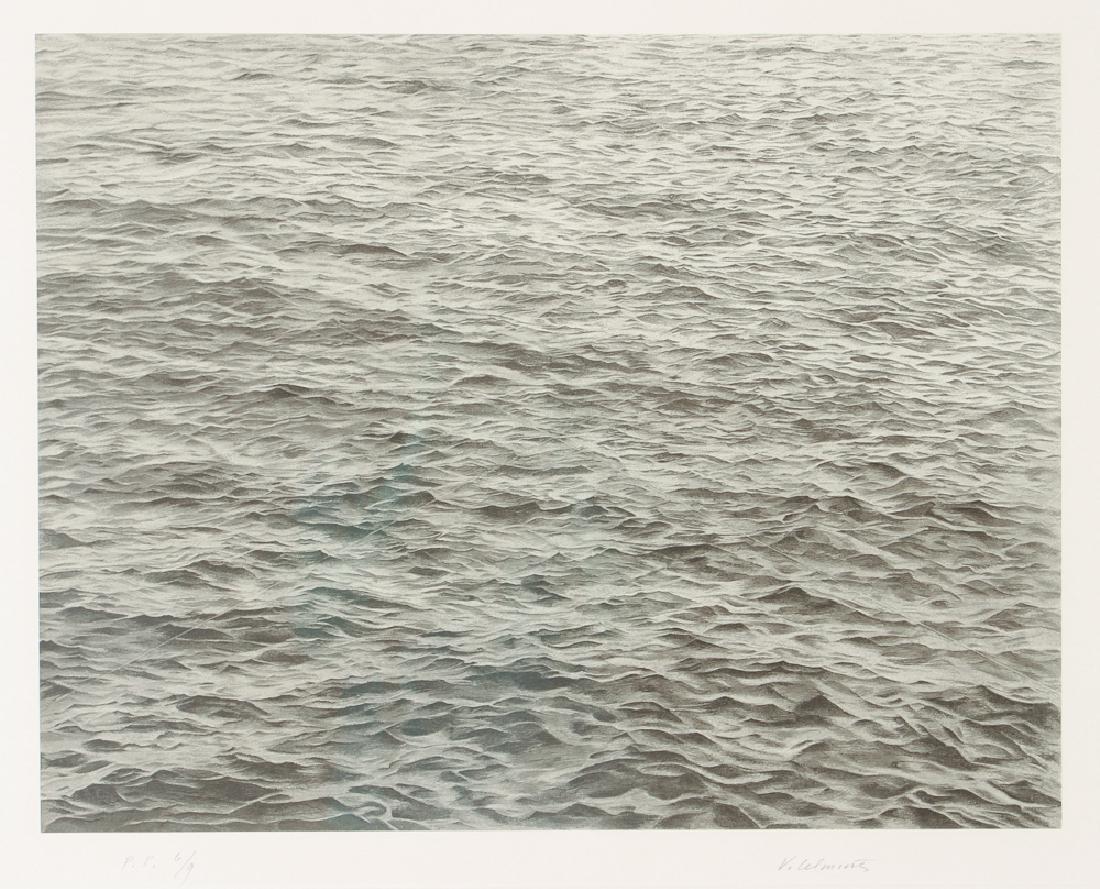 Vija Celmins Ocean with Cross #1, 2005 (1 of 8)