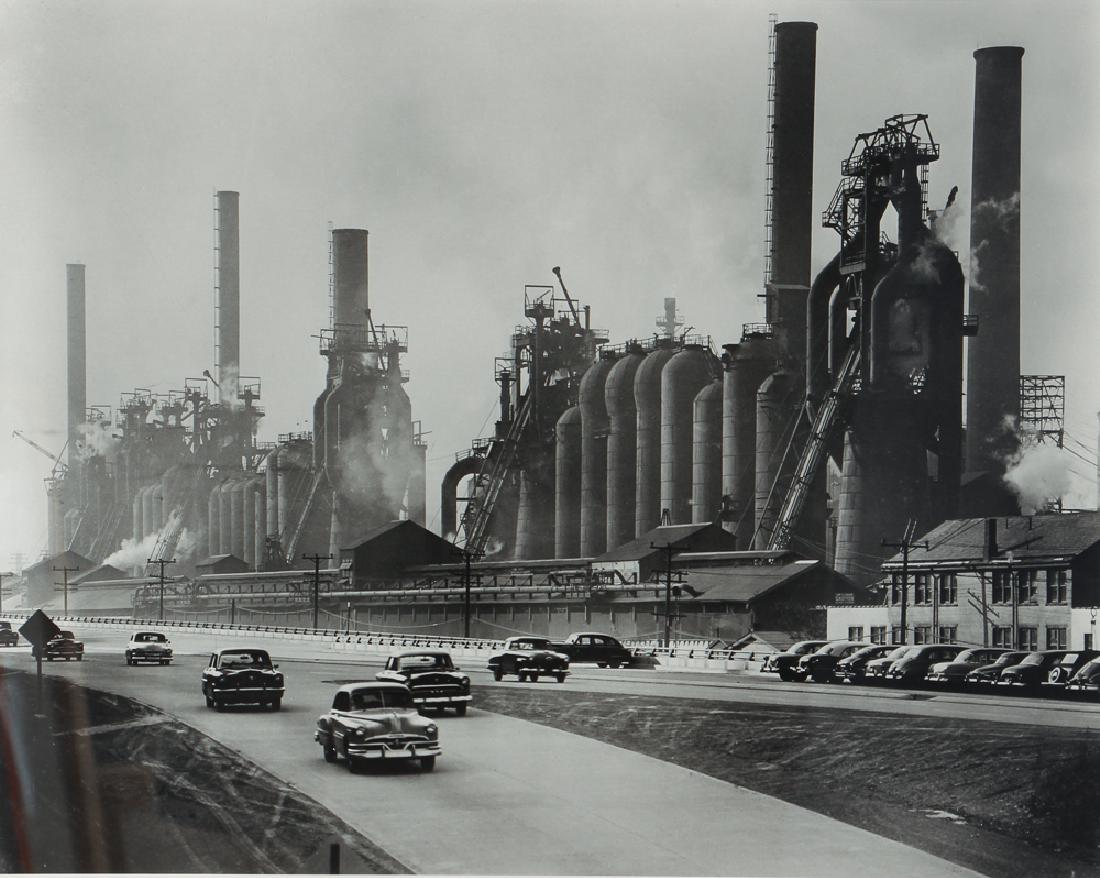 Clyde Hare  Parkway East with J & L Blast Furnaces (1 of 5)