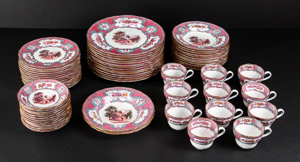 Large Group Spode Queen Mary China Set (1 of 7)