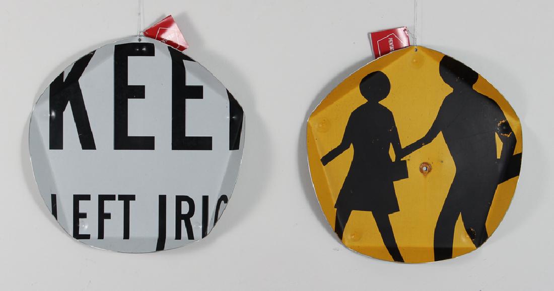 Boris Bally Pair  Road Sign Tray Reliefs (1 of 10)