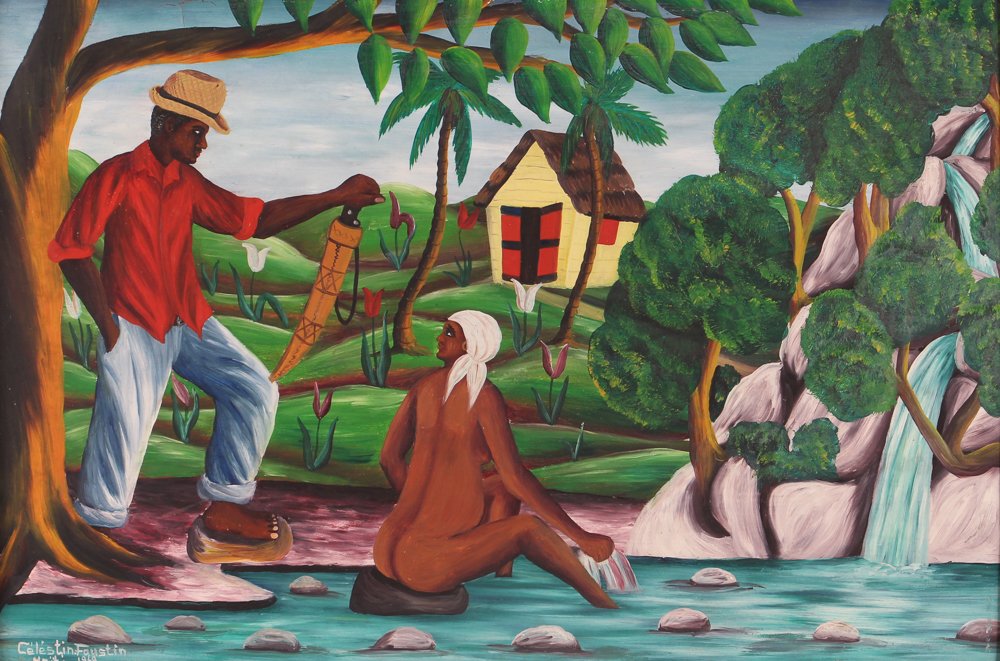 Celestin Faustin Haitian Painting (1 of 7)