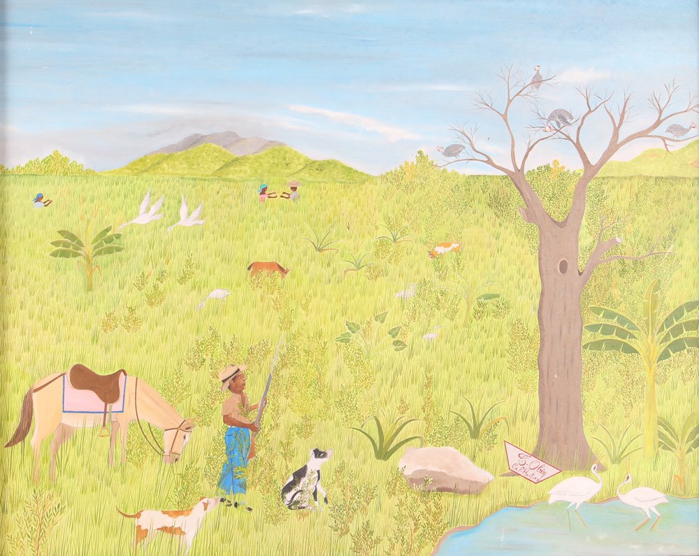 Telemaque Obin Haitian Painting (1 of 7)