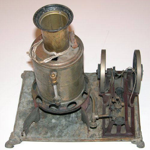 Model Steam Engine; All Metal Products Truck Wyand: model steam engine complete with typed directions for running, appeared in the 1910 issue of the Sears, Roebuck mail order catalogue Artist: Sears, Roebuck and Co. Mail Order; All Metal Products Compa