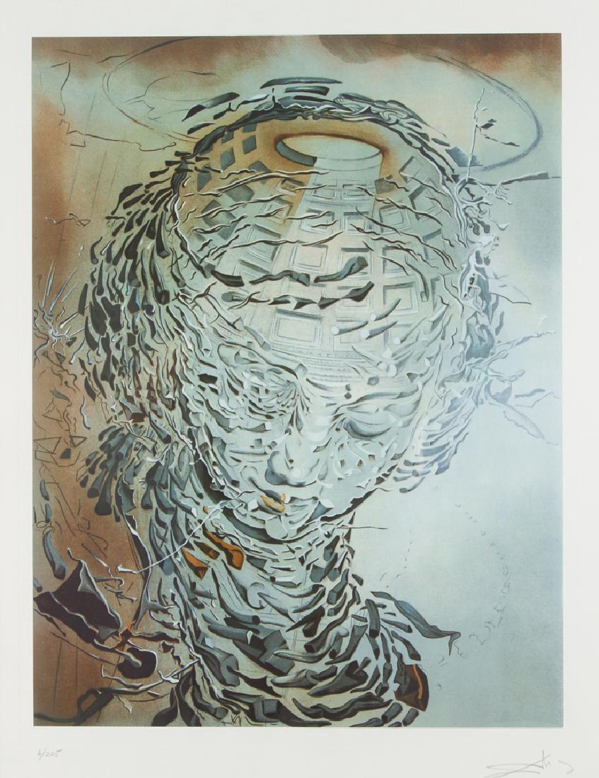 After Salvador Dali Cosmic Madonna Lithograph (1 of 4)