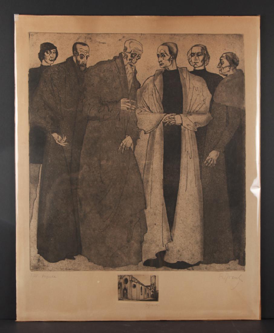 Large Joseph Sepp Frank Etching (1 of 7)