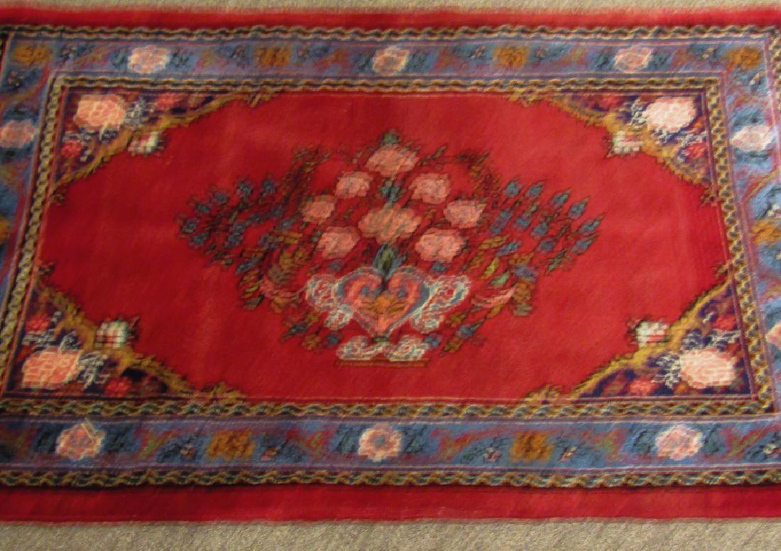 Fine Persian Bijar Vase of Flowers Carpet (1 of 3)