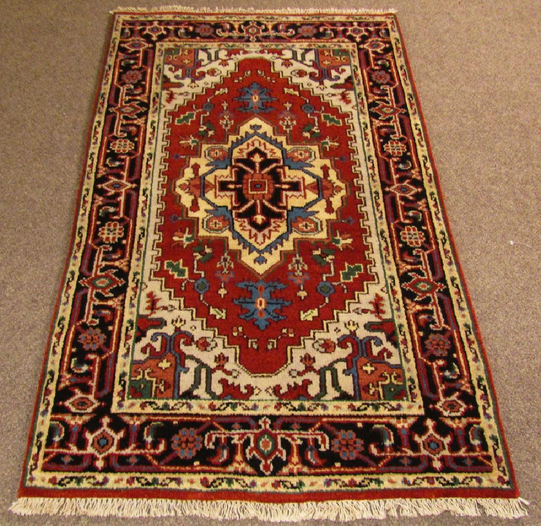 Indo Persian Heriz Serapi Carpet (1 of 3)