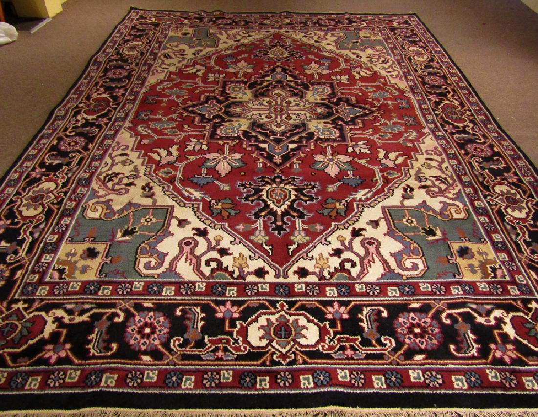 Indo Persian Heriz Serapi Carpet (1 of 3)