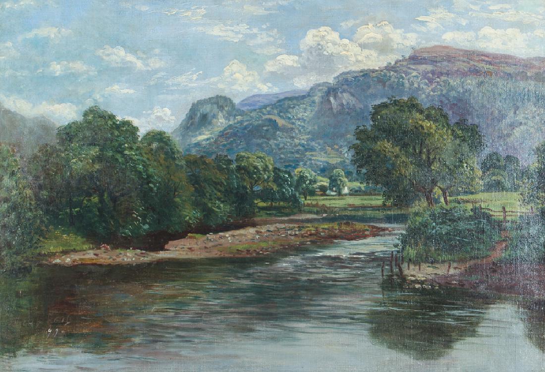 Robert Payton Reid Attr. Landscape Painting (1 of 8)