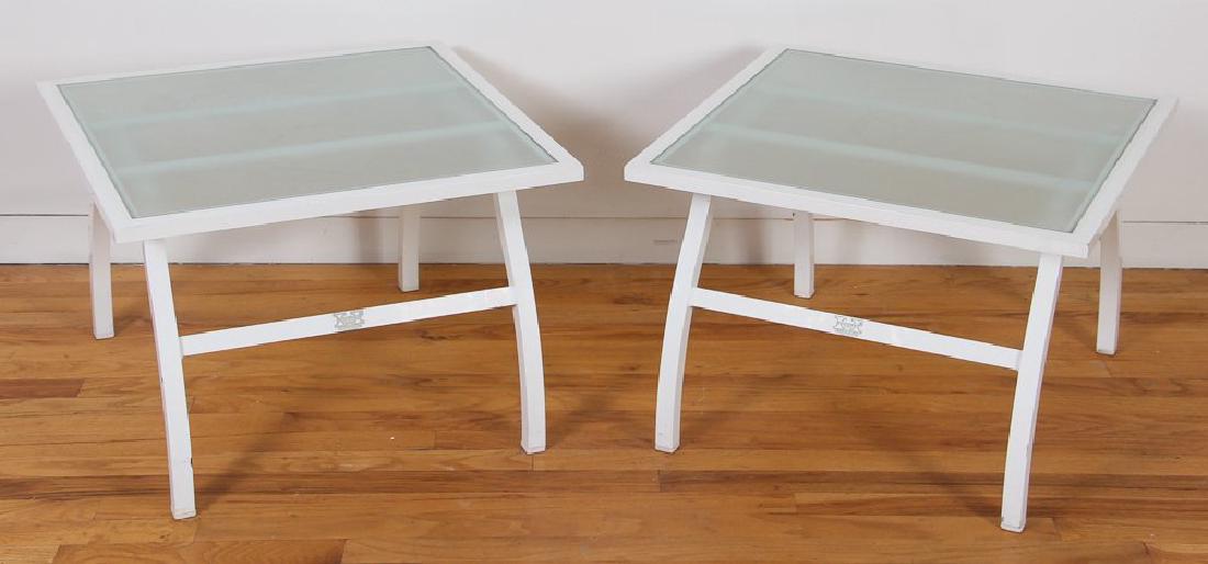 Two Hugonet Janus et Cie Outdoor End Tables (1 of 5)
