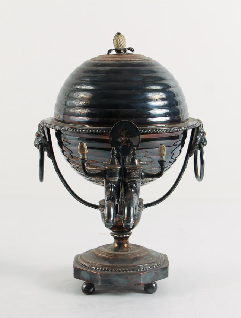 Old Sheffield Plate Two Spigot Beverage Dispenser (1 of 10)