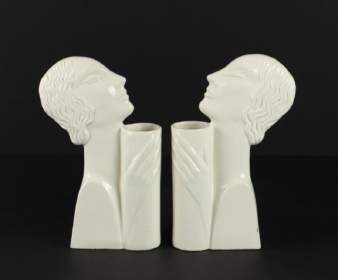 Czech Art Deco Ceramic Head Vases Sep 16, 2017 Concept Art Gallery