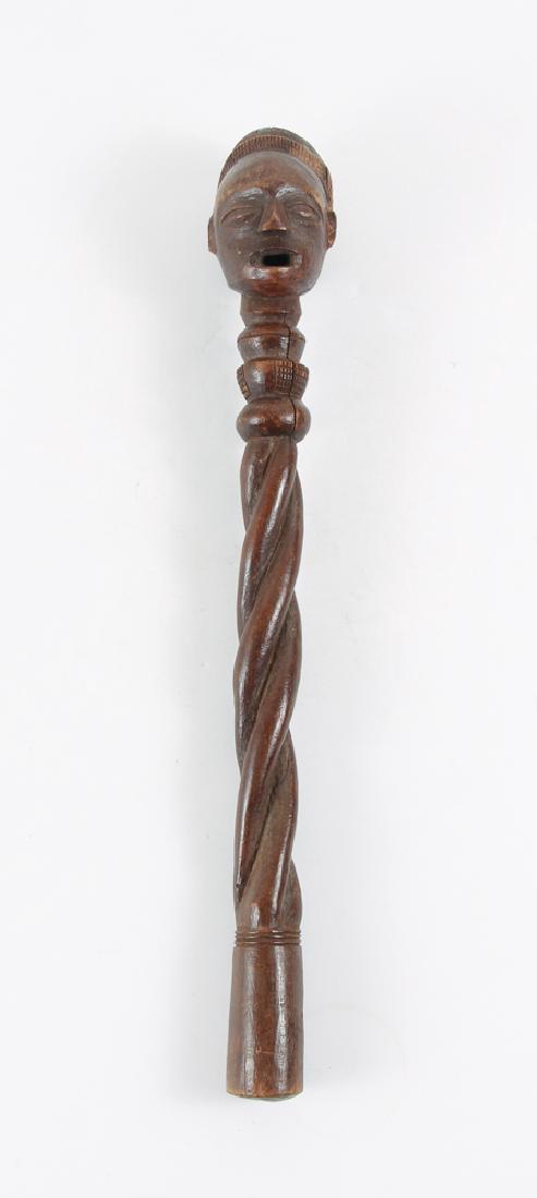 Ovimbundu Chieftain's Scepter with Male Head (1 of 6)