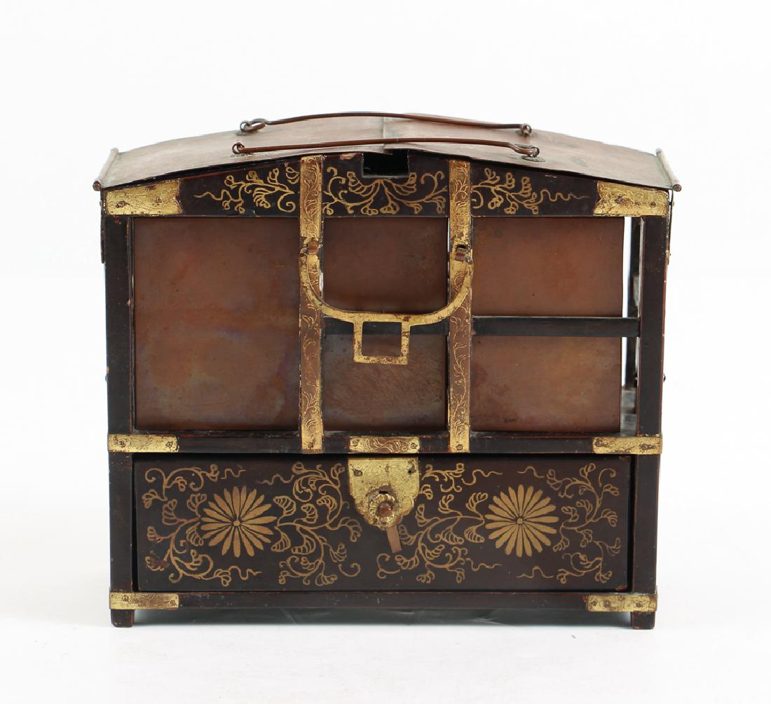 Antique Portable Tea Caddy and Burner (1 of 10)