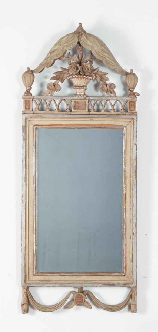 19th Century French Mirror with extensive relief (1 of 5)