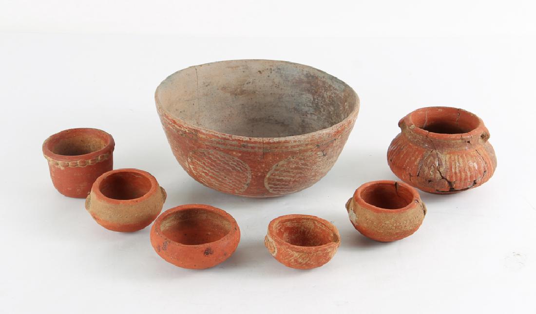 Collection of 8 Pre Columbian Bowls, 1st Century (1 of 10)