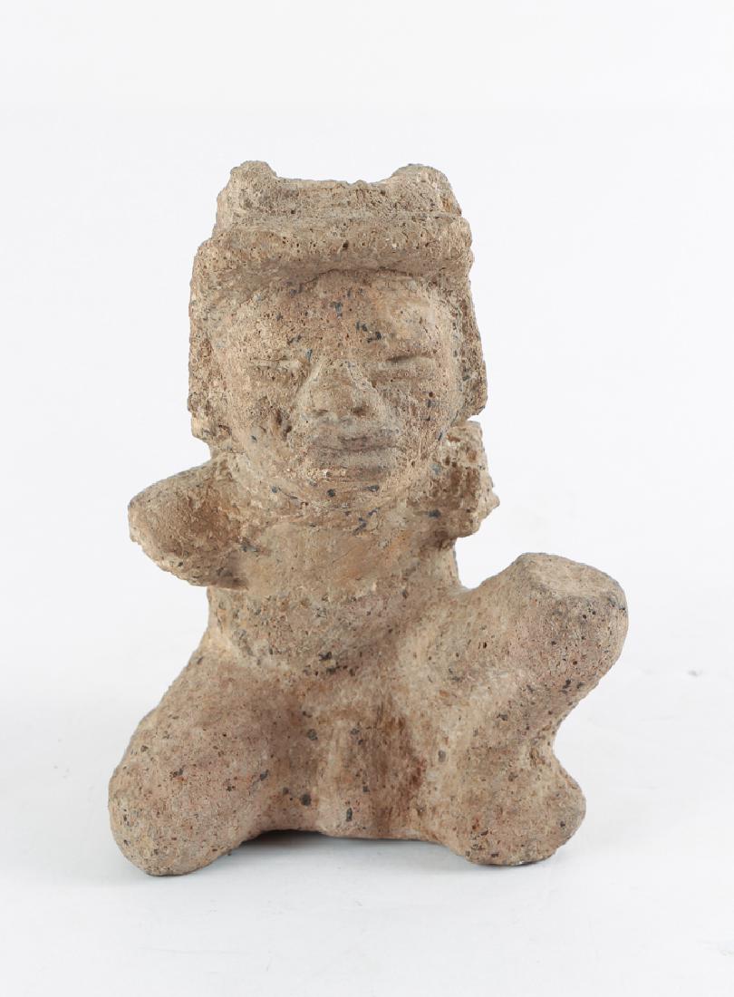 Pre Columbian Stone Kneeling Figure (1 of 8)