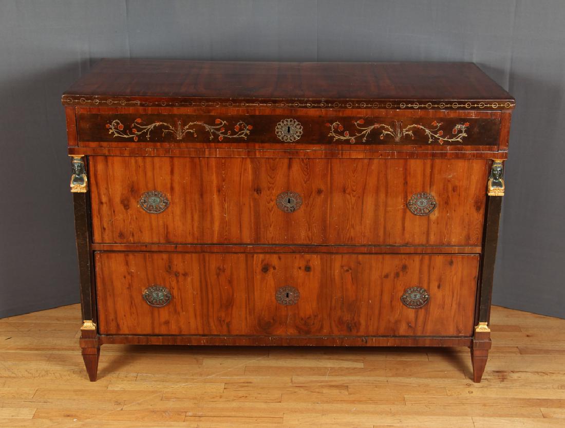 Biedermeier Chest with Egyptian Revival Accents (1 of 8)
