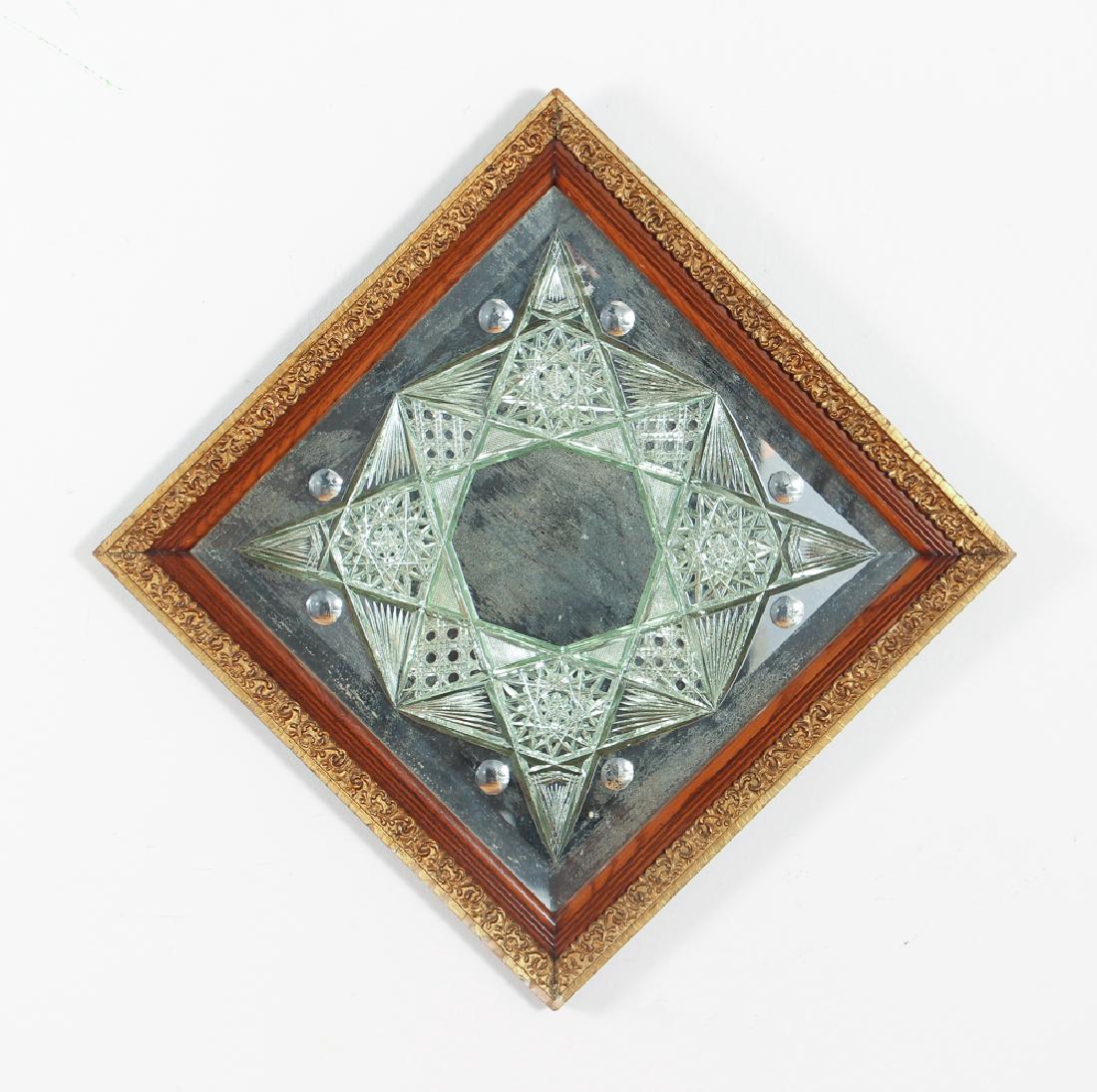 Victorian Cut Glass Mirror (1 of 6)