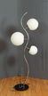 Mid Century Three Light Chrome Floor Lamp