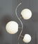 Mid Century Three Light Chrome Floor Lamp - 2