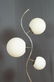 Mid Century Three Light Chrome Floor Lamp - 5