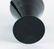 Six Black Glass and Platinum Trim Wine Glasses - 4