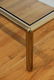 Tubular Brass Vintage glass top Coffee Table - 2