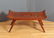 20th Century Japanese Wood Bench