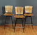 Three Arthur Umanoff Bar Stools