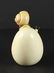 Sergio Bustamante Egg and Snail Sculpture - 4