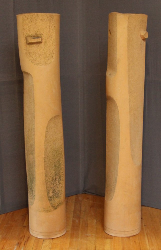 Jerry Caplan Ceramic Sculptures Abraham and Sarah (1 of 10)