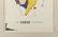 Richard Lindner pencil signed poster 1964 - 3