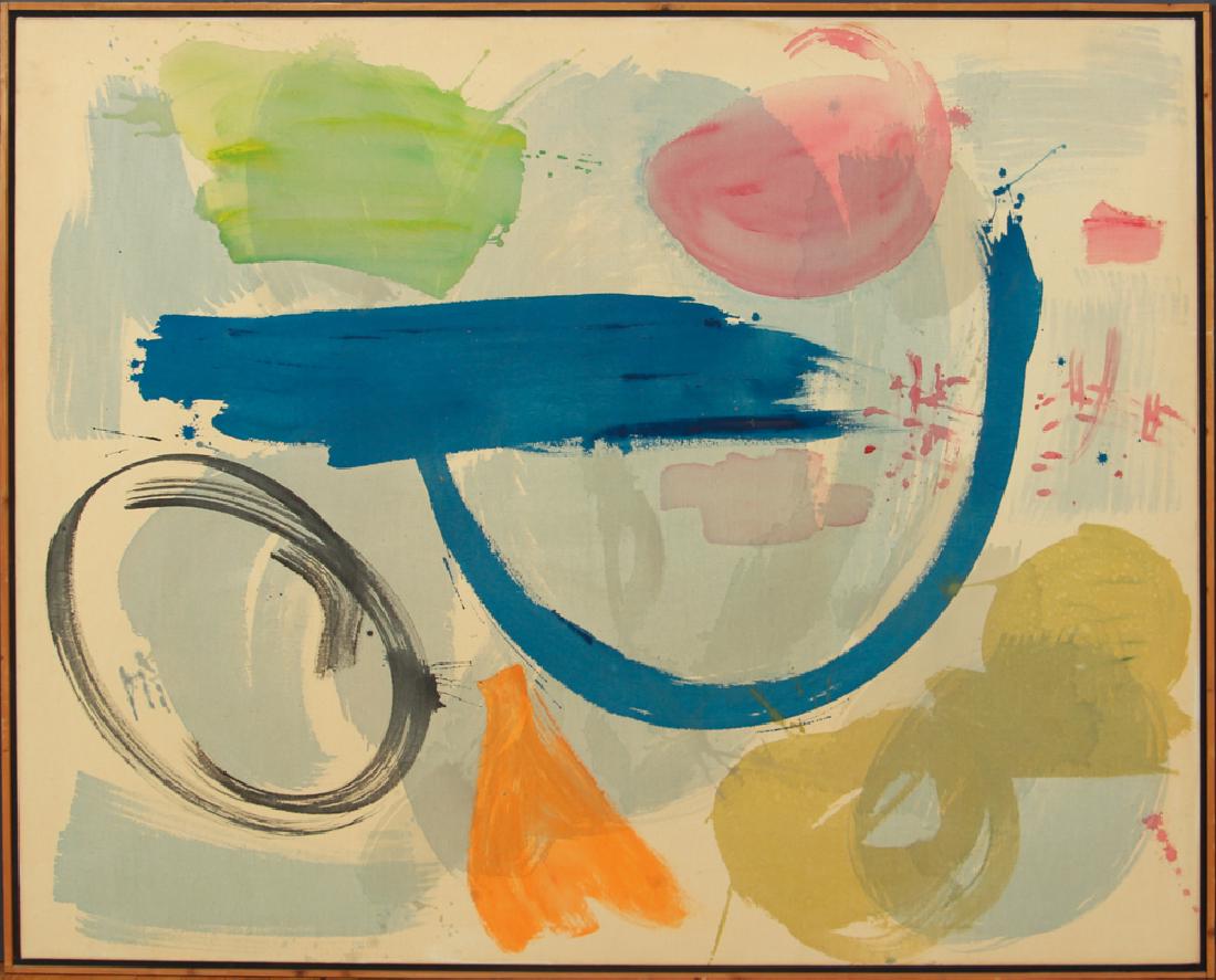 Mali Morris 1980 painting  Cyprus Sea (1 of 8)