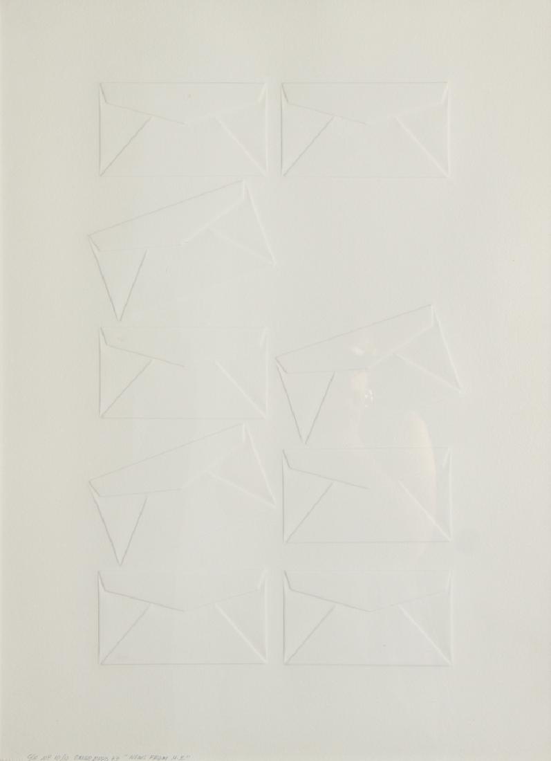 Omar Rayo embossed multiple, News from HB, 1963 (1 of 6)