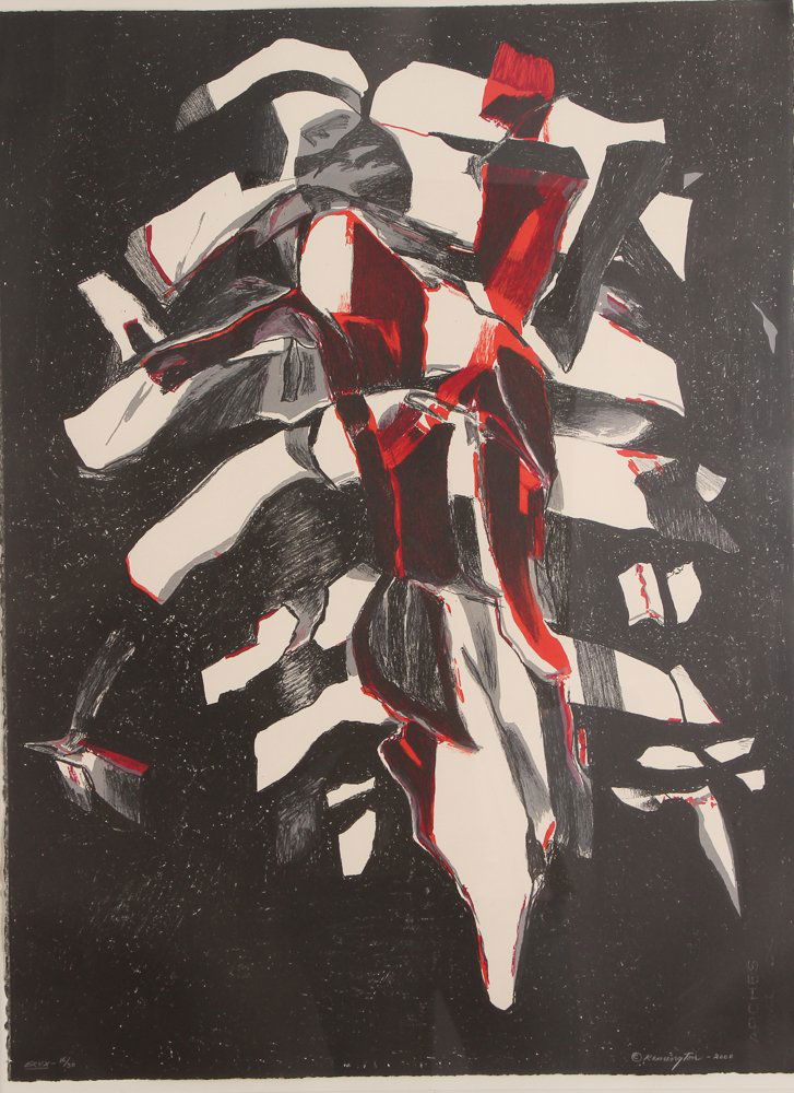 Deborah Remington 2000 orig lithograph ERVX (1 of 4)