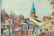Robert Schmalzreid Southside Pittsburgh Oil Painting - 5
